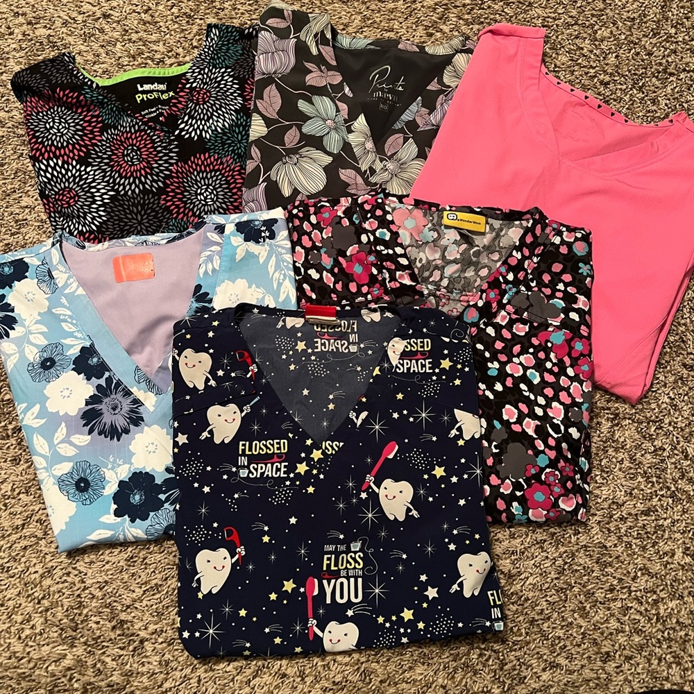 Scrub Tops